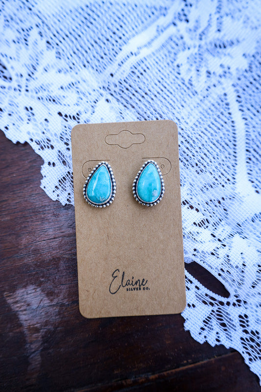 Parlin Earrings - White Water