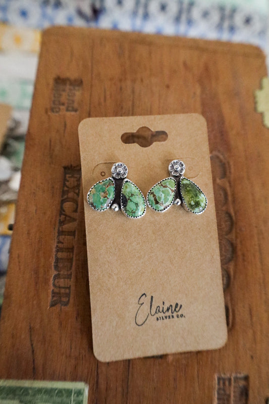Poinsettia Studs