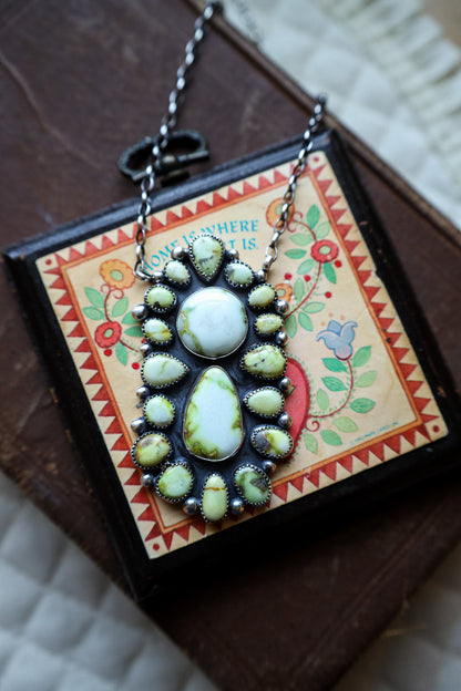 Peletier Cluster Necklace