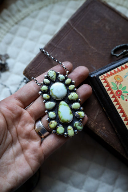 Peletier Cluster Necklace