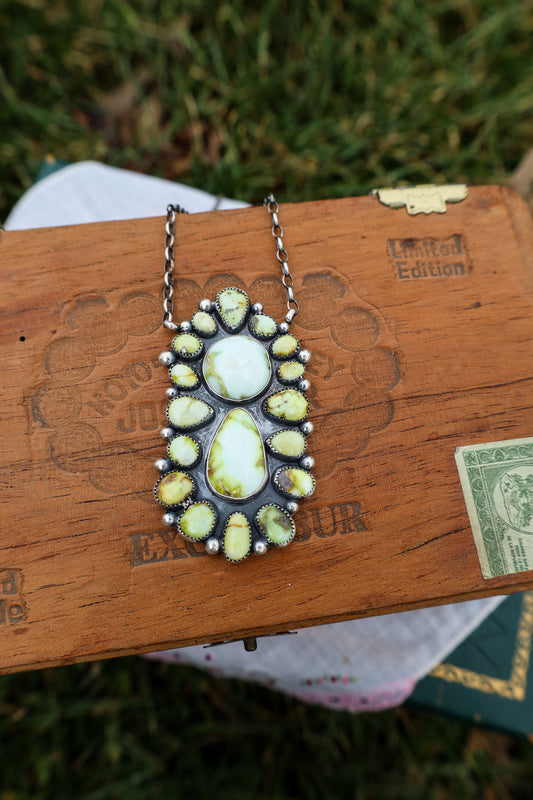 Peletier Cluster Necklace