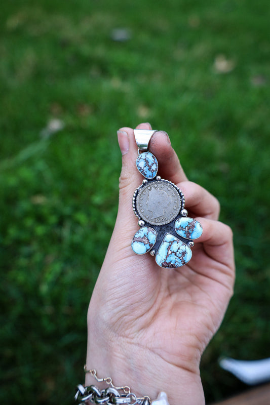 Golden Hills + Liberty Pendant