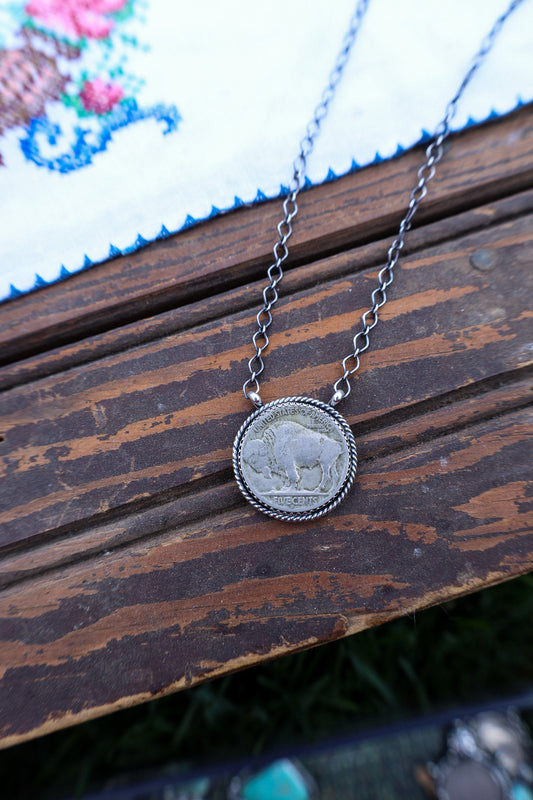 Simple + Buffalo Nickel