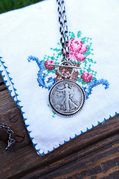1927 Liberty + Toggle Necklace