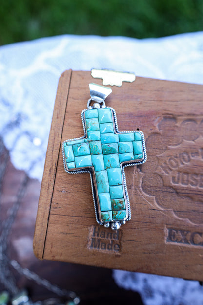 Firestone Cross Pendant