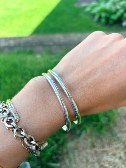 Simple Silver Bracelet
