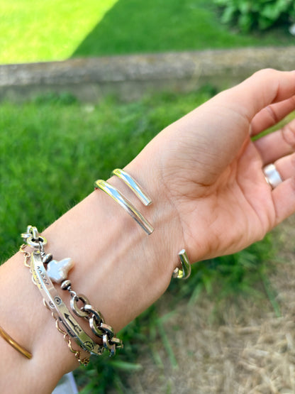Simple Silver Bracelet