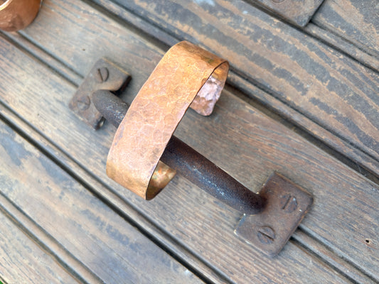 Cuff G-Hammered Cuff with Patina Finish