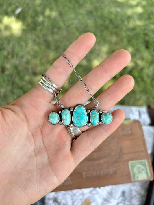 220 - Turquoise Mountain Necklace