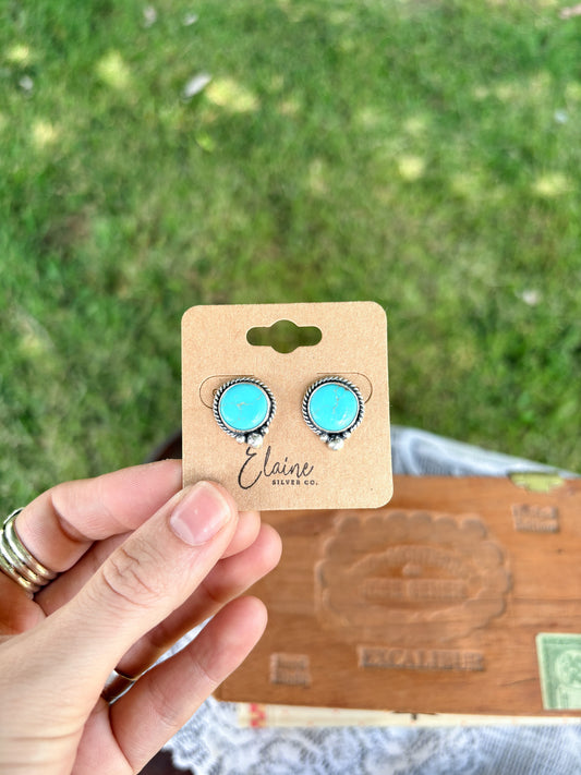 26 - Kingman Stone Earrings