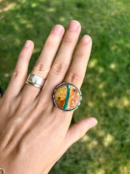 114 - Royston Ribbon Ring 7.5