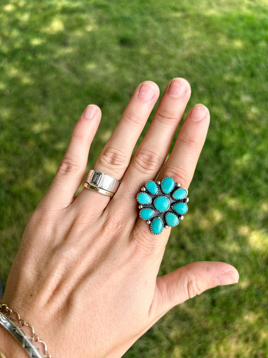 115 - Sleeping Beauty Ring Size 7.5