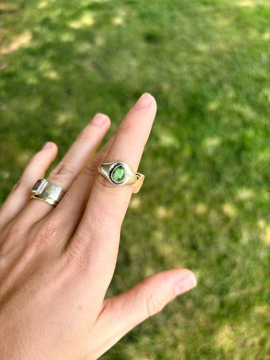 128 - Sonoran Gold Signet Ring 6