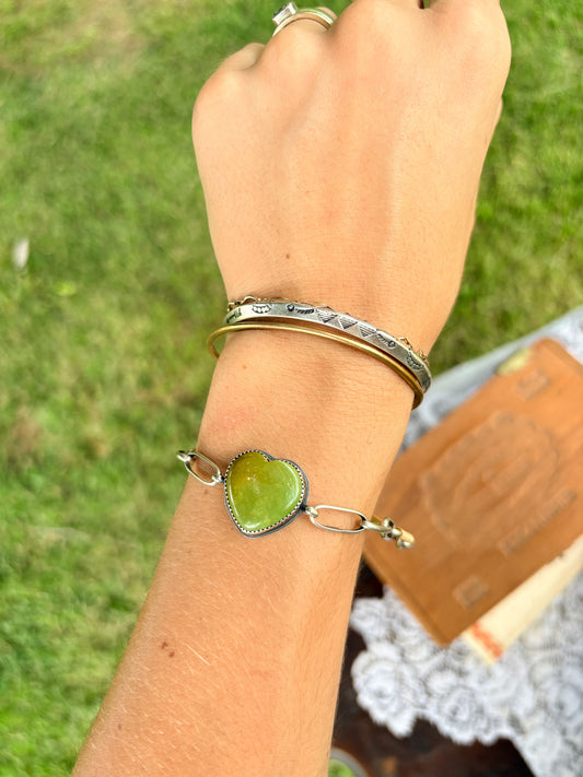 196 - Royston Heart Shaped Bracelet