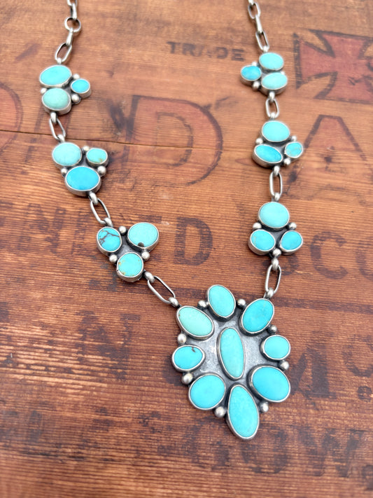 91 - Sleeping Beauty Statement Necklace