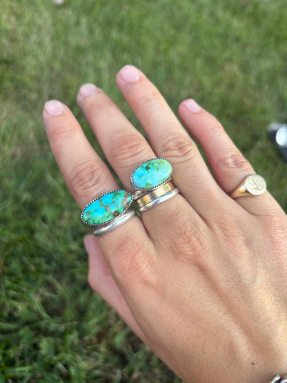 Sonoran Gold E+W Ring, 6.75