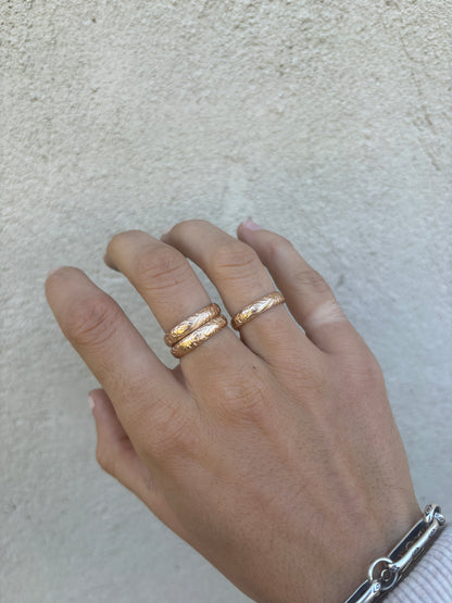 Gold Filled Stacker Rings