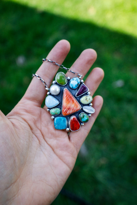 Craig Necklace - Multistone
