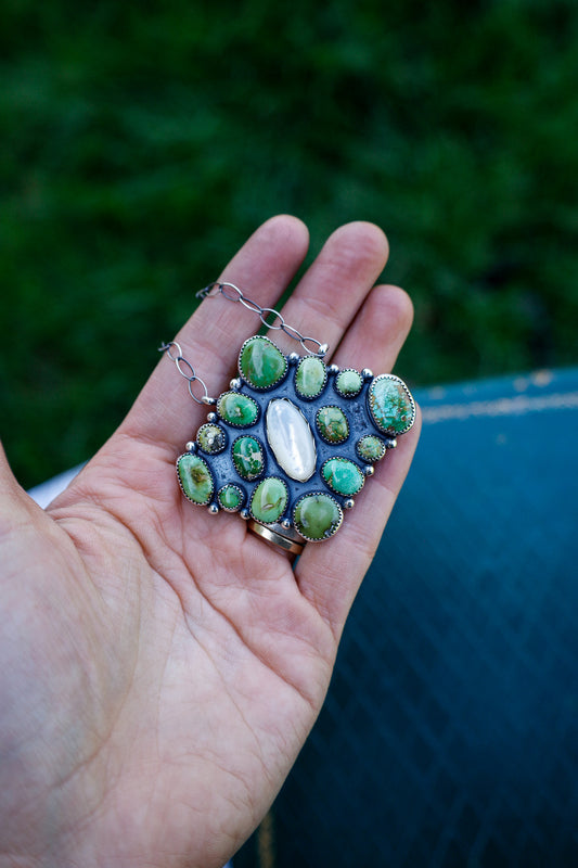 Brighton Necklace - Sonoran & Pearl