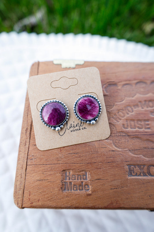 Stud Earrings - I