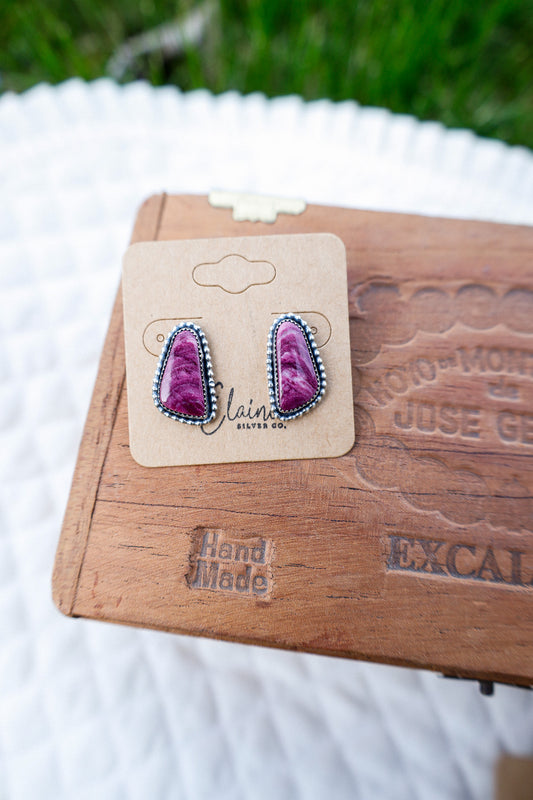 Stud Earrings - D