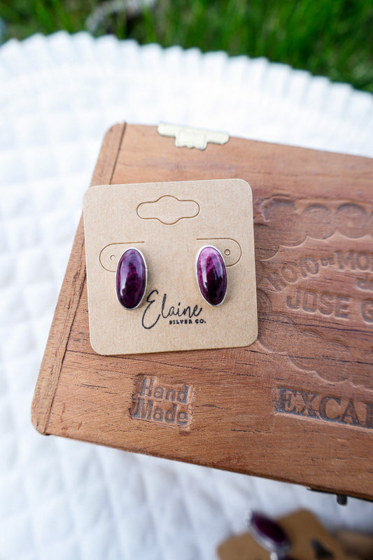 Stud Earrings - H