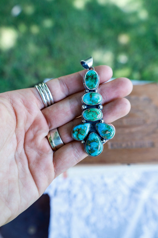 140 - Sonoran Gold Cluster Pendant