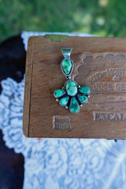 50 - Sonoran Gold Cluster Pendant