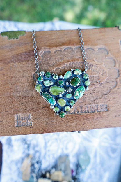 221 - Sonoran Gold Heart Necklace