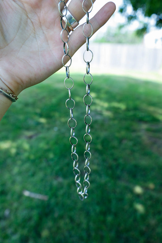 212 - 23" Handmade Silver Chain
