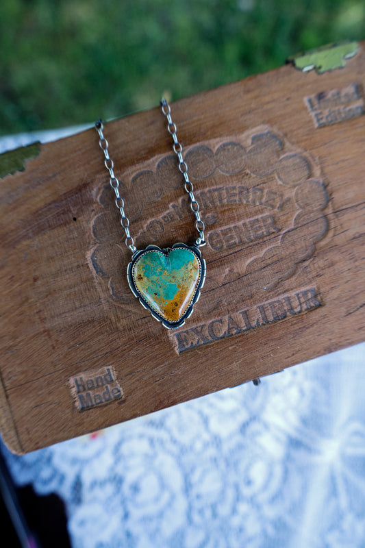 46 - Royston Heart Shaped Necklace