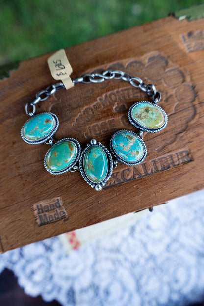 192 Evan's Mine Multi Stone Bracelet