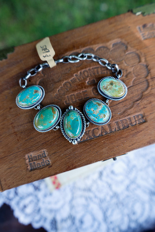 192 Evan's Mine Multi Stone Bracelet