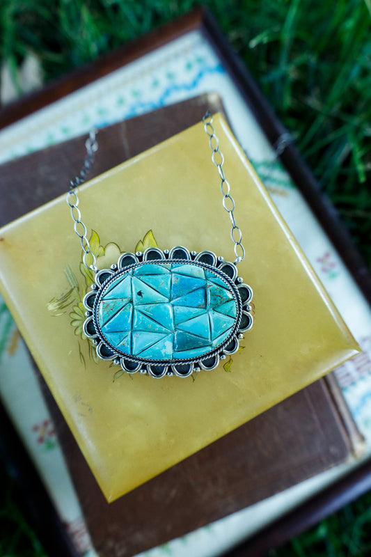 Bluestem Necklace