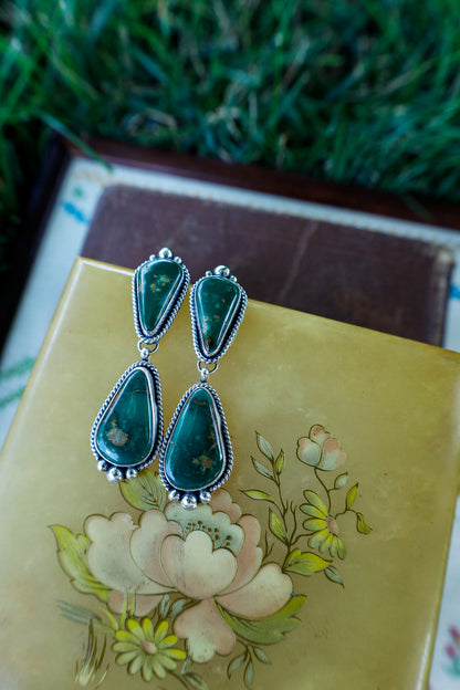 Iris Dangle Earrings