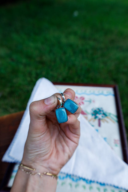 Cosmos Huggie Earrings