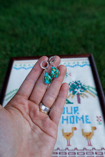 Wisteria Huggie Earrings