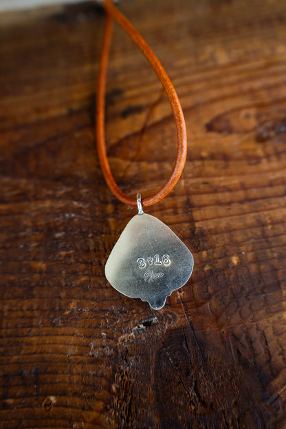 Cypress Leather Necklace