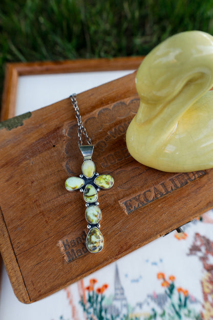Saved Cross Pendant