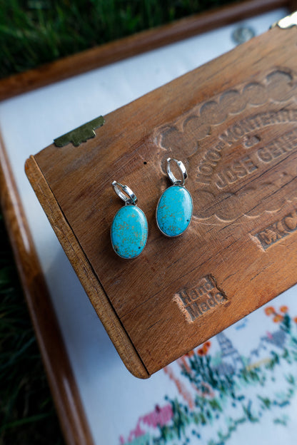 Yahweh Huggie Earrings