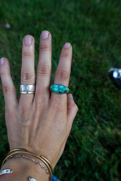 Sonoran Gold E+W Ring, 6.75