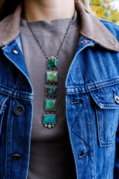 Glacier Lariat Necklace
