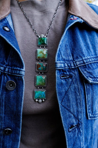 Glacier Lariat Necklace
