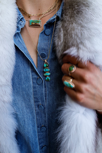 To the Sun Necklace - Gold